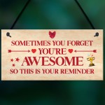 Reminder You Are Awesome Gift Birthday Gifts for Best Friend