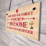 Reminder You Are Awesome Gift Birthday Gifts for Best Friend