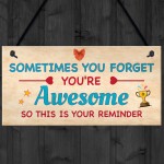 You Are Awesome Reminder Gift Birthday Gifts for Best Friend