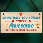 You Are Awesome Reminder Gift Birthday Gifts for Best Friend