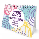 2025 Calendar Desktop Office Planner Month to View Planner