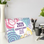 2025 Calendar Desktop Office Planner Month to View Planner