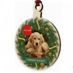 Personalised Dog Cat Memorial Christmas Bauble Custom Ornament