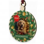 Personalised Dog 1st Christmas Bauble Custom Pet Bauble