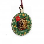 Personalised Dog 1st Christmas Bauble Custom Pet Bauble