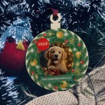 Personalised Dog 1st Christmas Bauble Custom Pet Bauble