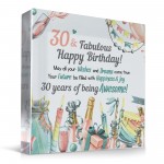 30th Birthday Acrylic Plaque 30th Birthday Gifts for Women