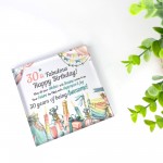 30th Birthday Acrylic Plaque 30th Birthday Gifts for Women