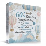 60th Birthday Gift For Women Her, 60 Years Old Today