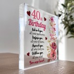 40th Birthday Gifts For Women Forty Years Birthday