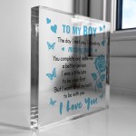 To MY BOY Gift For Boyfriend Husband Christmas Birthday Gift