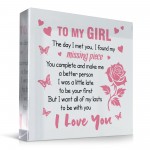 To MY GIRL Gift For Girlfriend Wife Christmas Birthday Gift