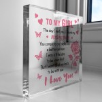 To MY GIRL Gift For Girlfriend Wife Christmas Birthday Gift