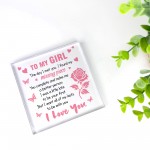 To MY GIRL Gift For Girlfriend Wife Christmas Birthday Gift