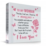 To My Women Gift For Girlfriend Wife Christmas Birthday Gift