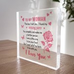 To My Women Gift For Girlfriend Wife Christmas Birthday Gift