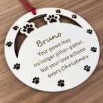 Personalised Pet Memorial Christmas Ornaments Dog Memorial Gifts