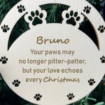 Personalised Pet Memorial Christmas Ornaments Dog Memorial Gifts