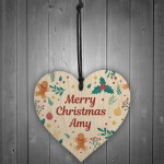 Personalised Merry Christmas Bauble Gift For Family or Friends