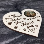 Personalised Dog Memorial Photo Christmas Ornaments Dog Memorial