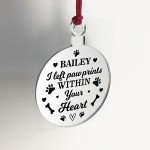 Dog Memorial Engraved Christmas Ornament Dog Memorial Gifts