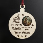 Personalised Dog Memorial Christmas Ornaments Dog Memorial Gifts