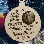 Personalised Dog Memorial Christmas Ornaments Dog Memorial Gifts