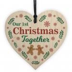 Our 1st Christmas Together Decoration Novelty Gift For Couple