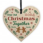 Our 1st Christmas Together Personalised Gift For Couple Ginger