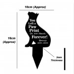 Cat Memorial Stake Garden Burial Pet Memorial Bereavement Gifts 