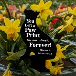 Cat Memorial Stake Garden Burial Pet Memorial Bereavement Gifts 