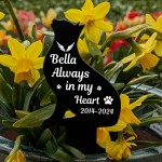 Cat Memorial Gifts Personalised ANY NAME Cat Memorial Plaque