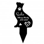 Cat Memorial Gift Cat Memorial Plaques For Garden Personalised