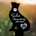 Cat Memorial Gift Cat Memorial Plaques For Garden Personalised