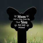 Mum Graveside Memorial Plaque Mum Graveside Memorial Stake