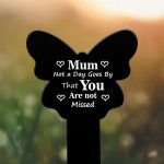 Mum Graveside Memorial Plaque Mum Graveside Memorial Stake