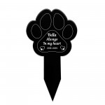 Personalised Pet Memorial Plaque Dog Cat Memorial Gifts Plaques