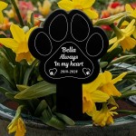 Personalised Pet Memorial Plaque Dog Cat Memorial Gifts Plaques