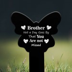 Brother Memorial Plaques For Graves Acrylic Grave Marker