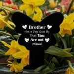 Brother Memorial Plaques For Graves Acrylic Grave Marker