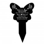 Memorial Remembrance Plaque Stake Acrylic Plaque Memorial Sign