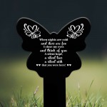 Mum Dad Nan Grandad Memorial Remembrance Plaque Garden Stake