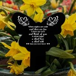 Mum Dad Nan Grandad Memorial Remembrance Plaque Garden Stake