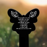 Mum Dad Nan Grandad Memorial Remembrance Plaque Garden Stake