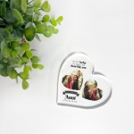 Gifts for AUNT AUNTIE Birthday Personalised Acrylic Heart