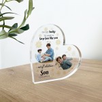 Step Son Gifts For Christmas Personalised Acrylic Plaque Gifts