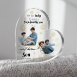 Step Son Gifts For Christmas Personalised Acrylic Plaque Gifts