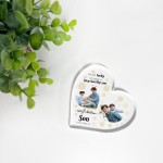 Step Son Gifts For Christmas Personalised Acrylic Plaque Gifts