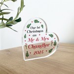 Our 1st Christmas As Mr And Mrs ANY SURNAME Personalised