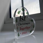 Our First Christmas Together Personalised Gift For Boyfriend